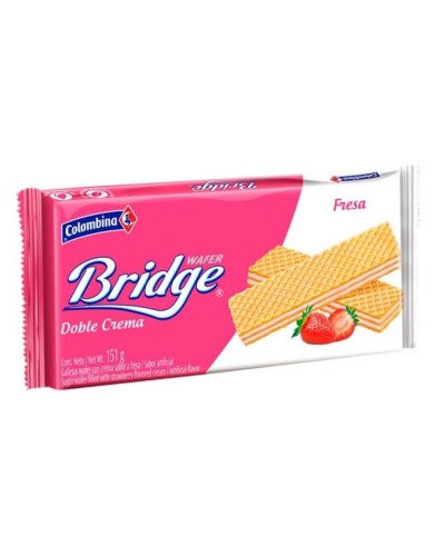 GALLETA BRIDGE FRESA 151GR