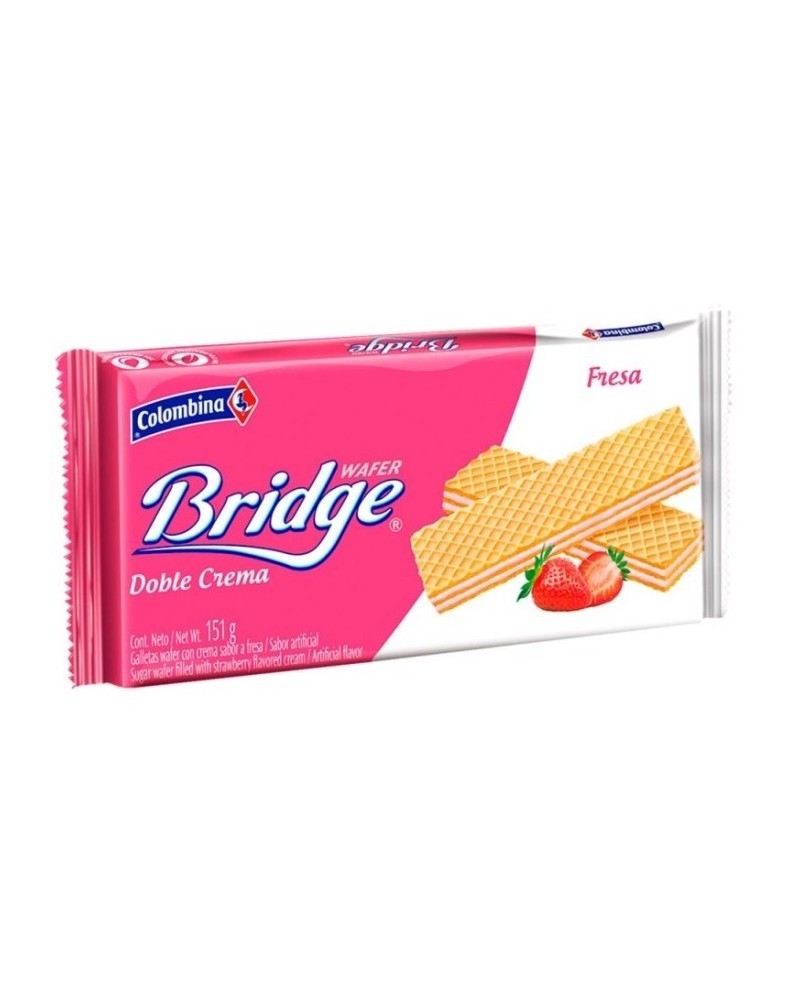 GALLETA BRIDGE FRESA 151GR