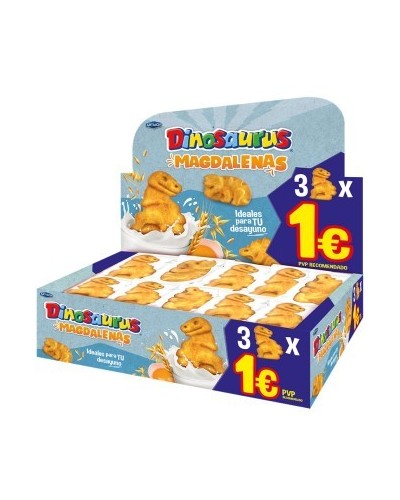 DINOSAURIOS MAGDALENAS 16UD