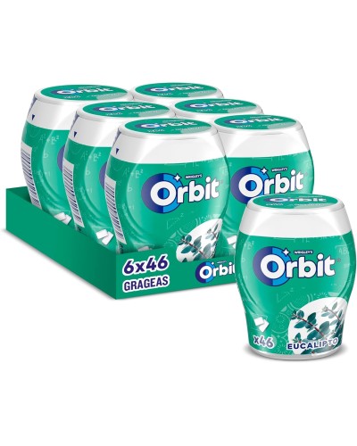 Orbit Bote de Chicles Eucalipto