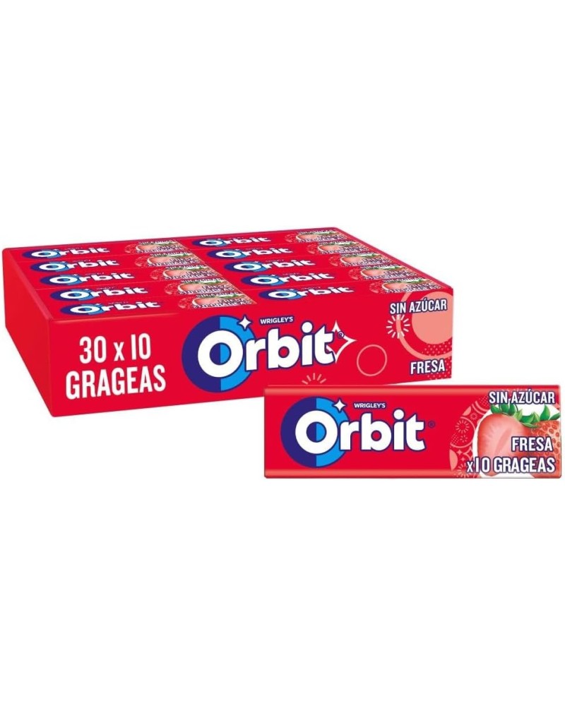 Chicles Sin Azúcar Sabor Fresa