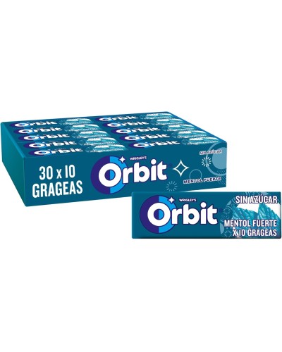 Chicles Sin Azúcar Mentol Fuerte