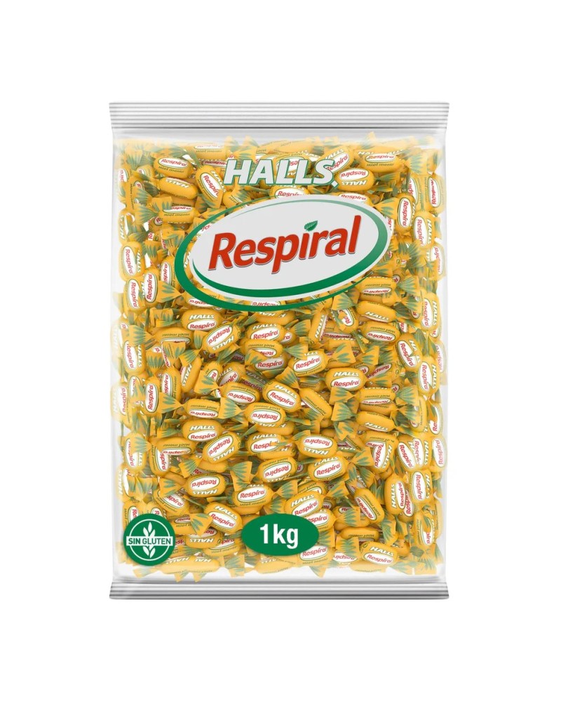 Halls Respiral Miel y Mentol
