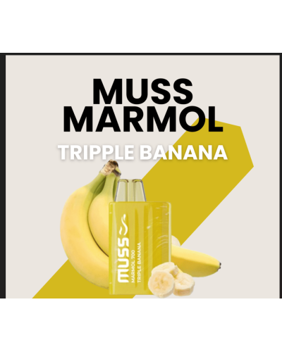 MUSS MARMOL TRIPLE BANANA