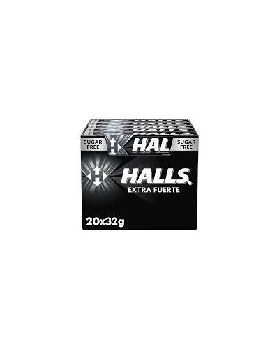 HALLS EXTRA FUERTE