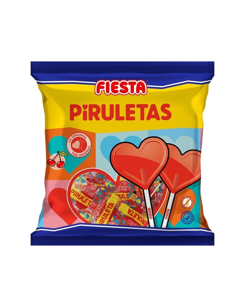 PIRULETA CEREZA 7 UNIDADES
