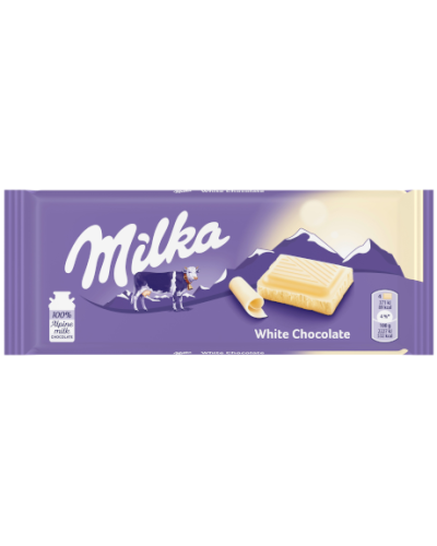 MILKA CHOCOLATE BLANCO 100GR