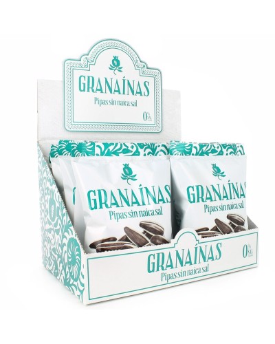 PIPAS GRANAINAS SIN NAICA DE SAL 10 UD
