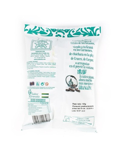 PIPAS GRANAINAS SIN NAICA DE SAL 10 UD