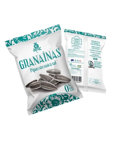 PIPAS GRANAINAS SIN NAICA DE SAL 10 UD