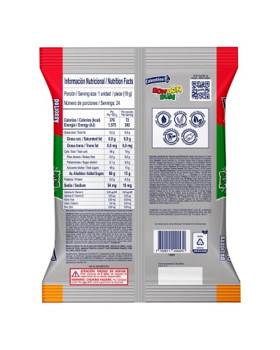 BON BON BUM SURTIDO 24 UD