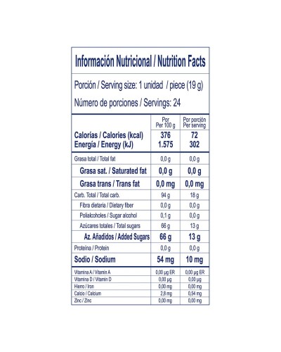 BON BON BUM SURTIDO 24 UD