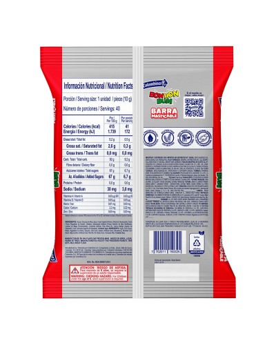 BARRA MASTICABLE 40UD