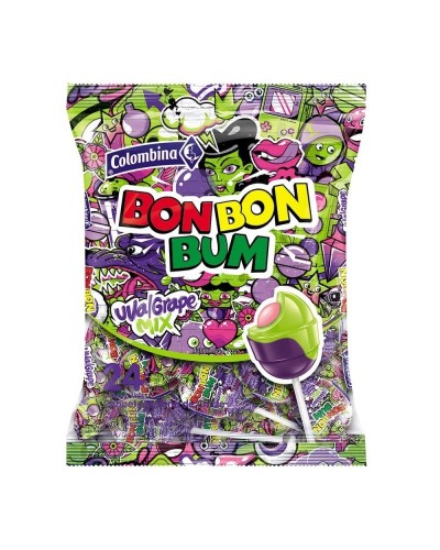 BON BON BUM UVA MIX 24UD