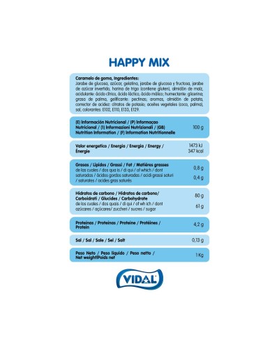 VIDAL GOMINOLA SURTIDA KG