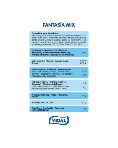 VIDAL GOMINOLA SURTIDA BRILLO KG