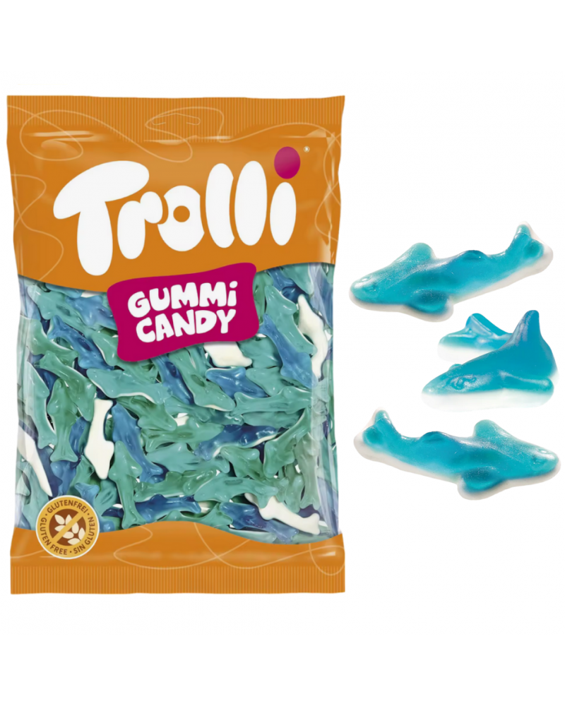 TROLLI TIBURONES AZULES KG