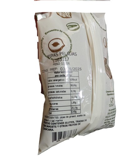 BOLSITA DE PIPAS PELADAS