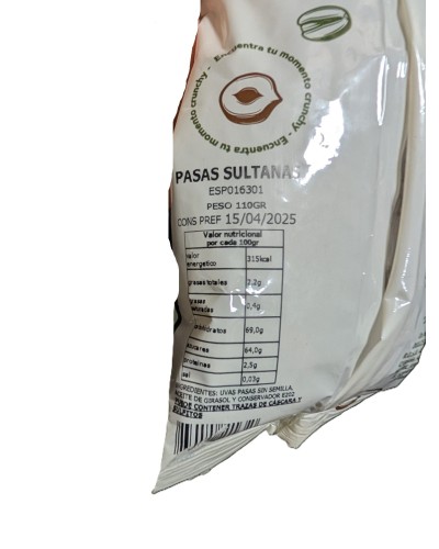 BOLSITA DE PASAS SULTANAS