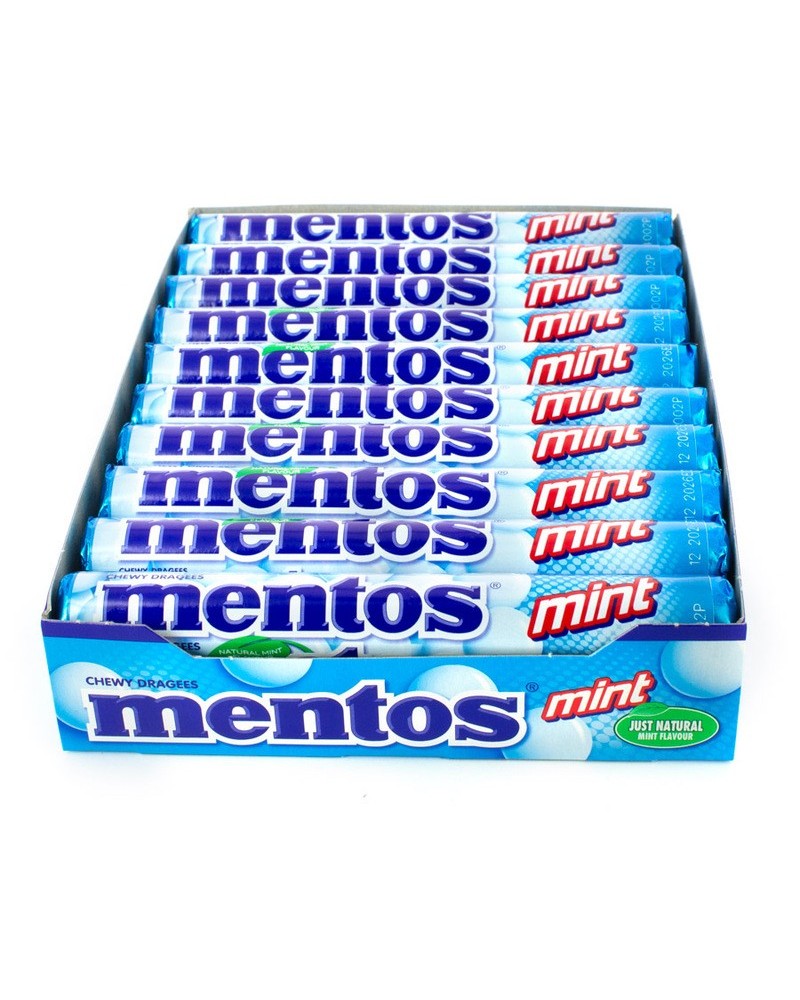 MENTOS MENTA 20 UNIDADES