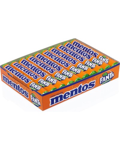 MENTOS FANTA DE NARANJA 20 UD