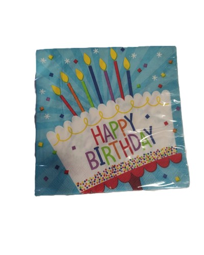 PAQUETE DE SERVILLETAS CUMPLEAÑOS
