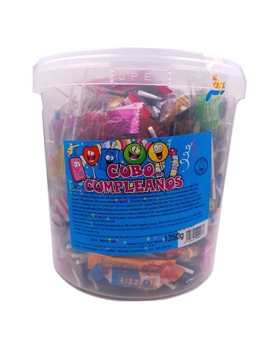 CUBO CUMPLEAÑOS MAXI 1,500GR