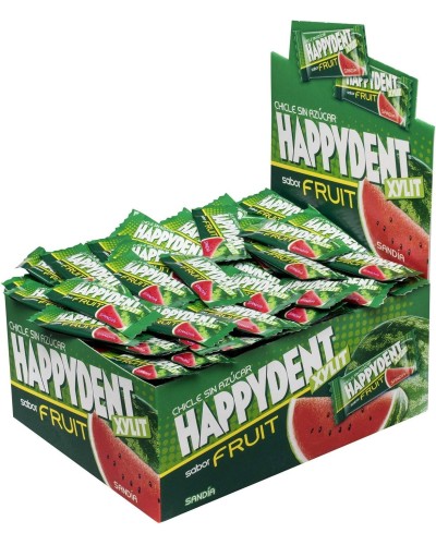 Happydent Sandía, Chicle Sin Azúcar