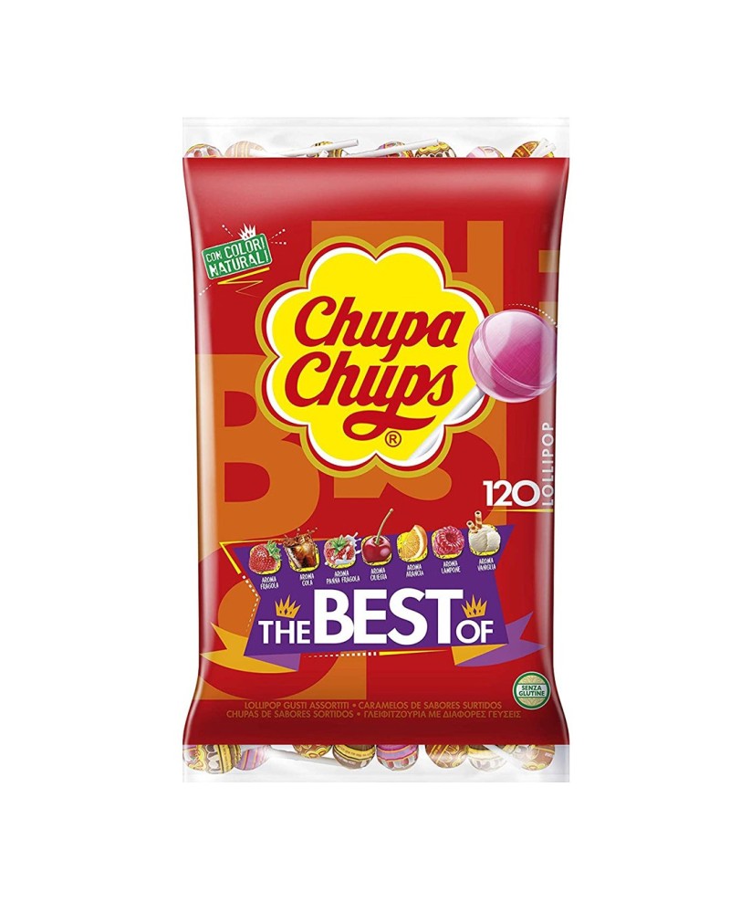 CHUPA CHUPS 120 UNIDADES