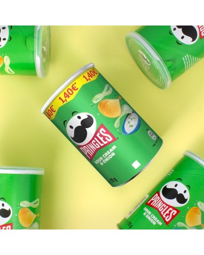 PRINGLES CREAM AND ONION 12X70